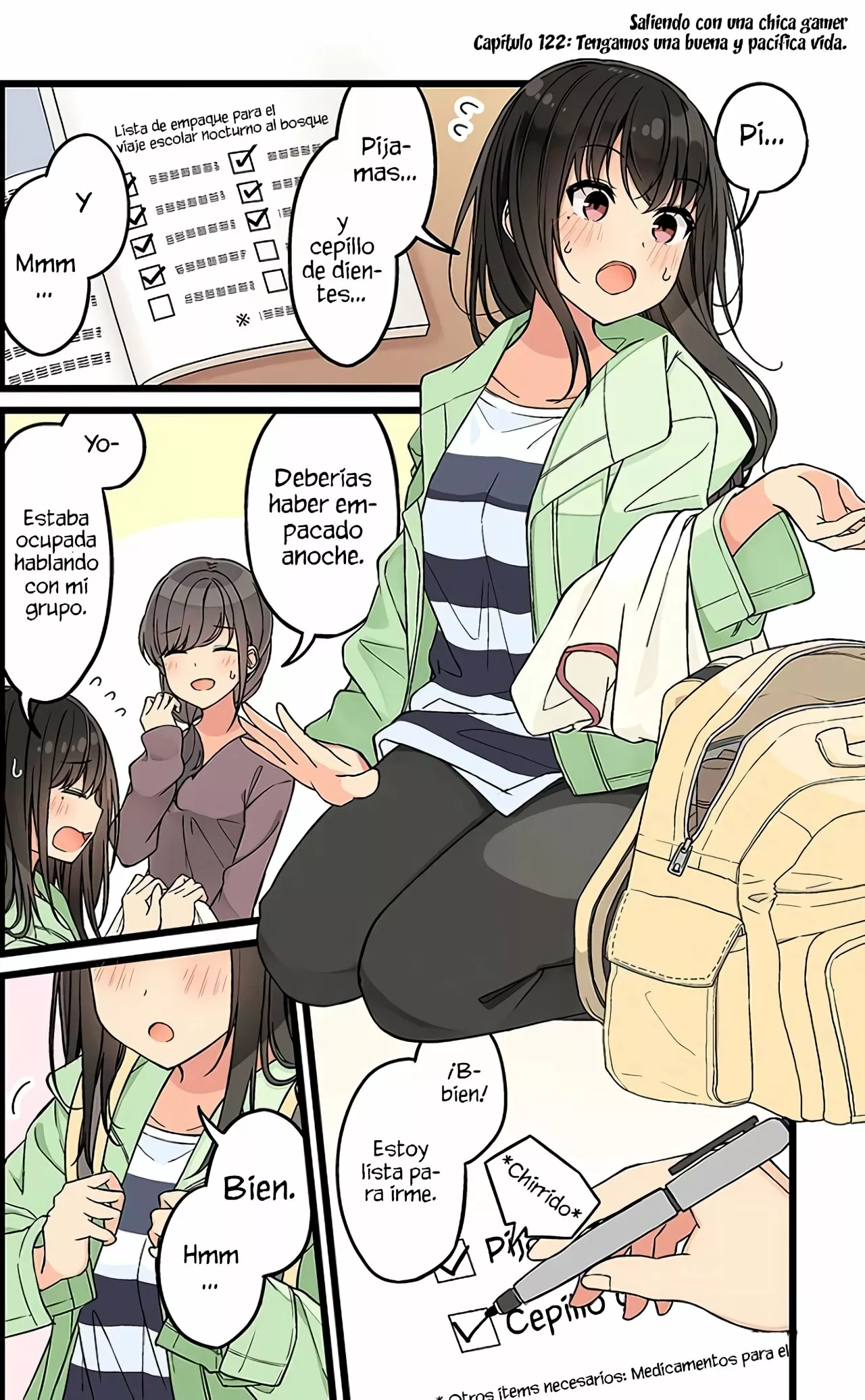 Saliendo Con Una Chica Gamer Capítulo 122 - Page 3