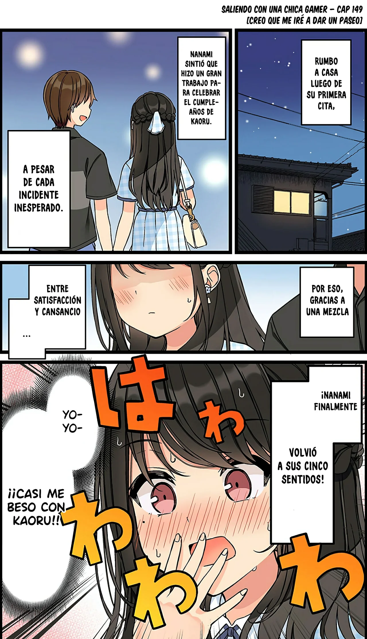 Saliendo Con Una Chica Gamer Capítulo 149 - Page 3