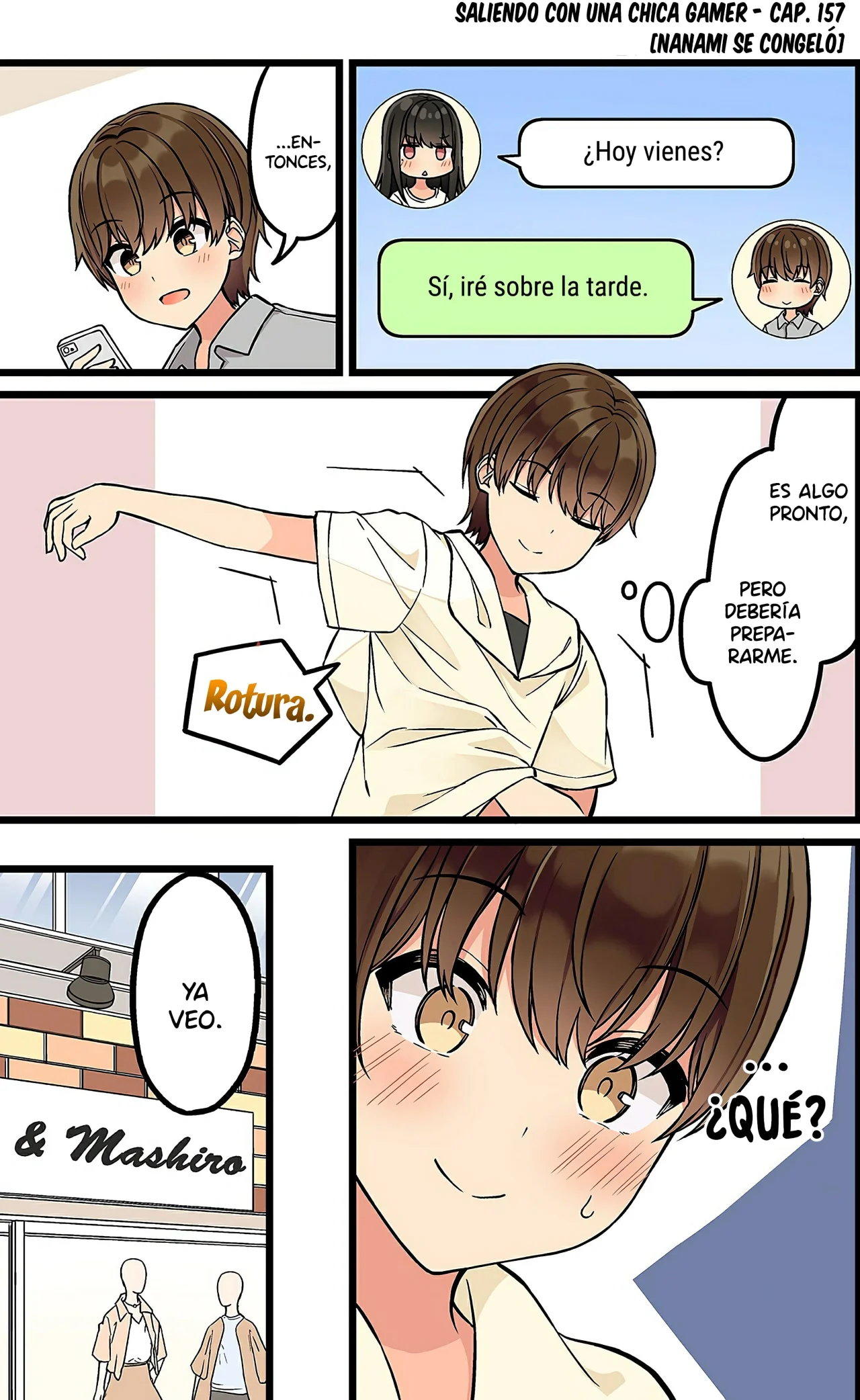 Saliendo Con Una Chica Gamer Capítulo 157 - Page 3