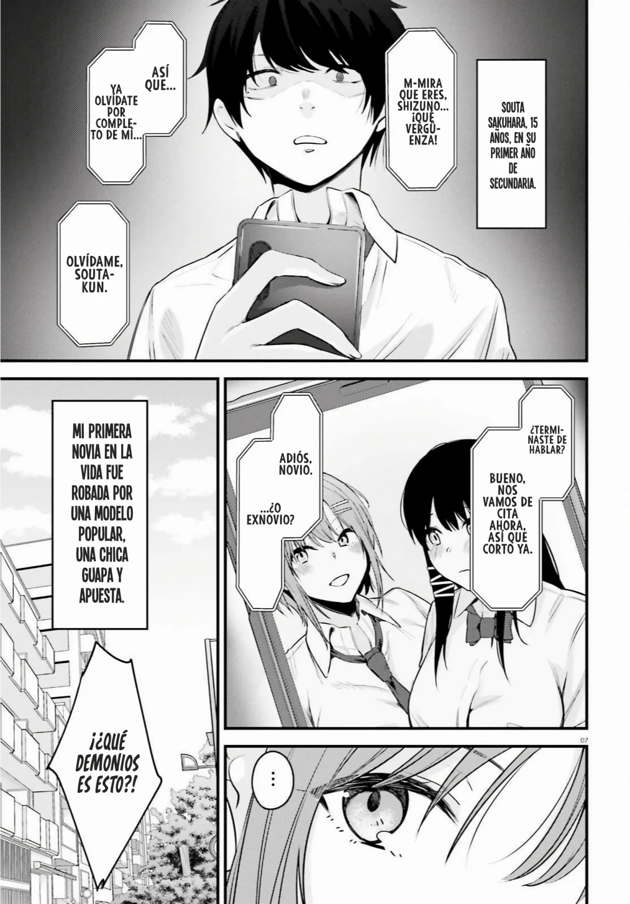 KANOJO WO UBATTA IKEMEN BISHOUJO GA NAZE KA ORE MADE NERATEKURU Capítulo 1 - Page 8