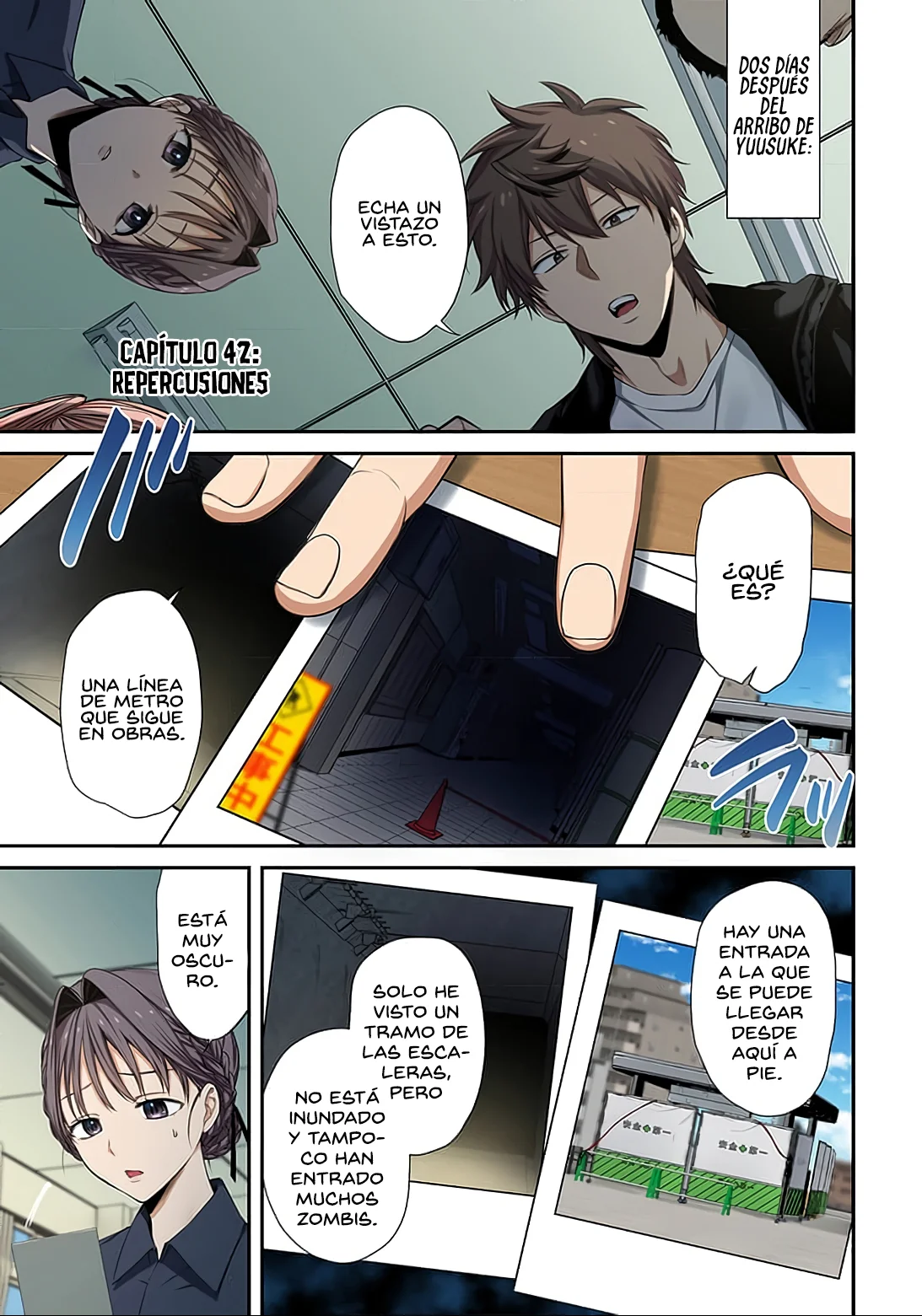 En un mundo infestado por zombies, soy el único que no soy atacado por ellos español Capítulo 42 - Page 2