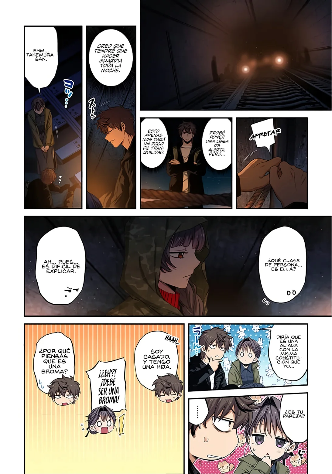 En un mundo infestado por zombies, soy el único que no soy atacado por ellos español Capítulo 43 - Page 14