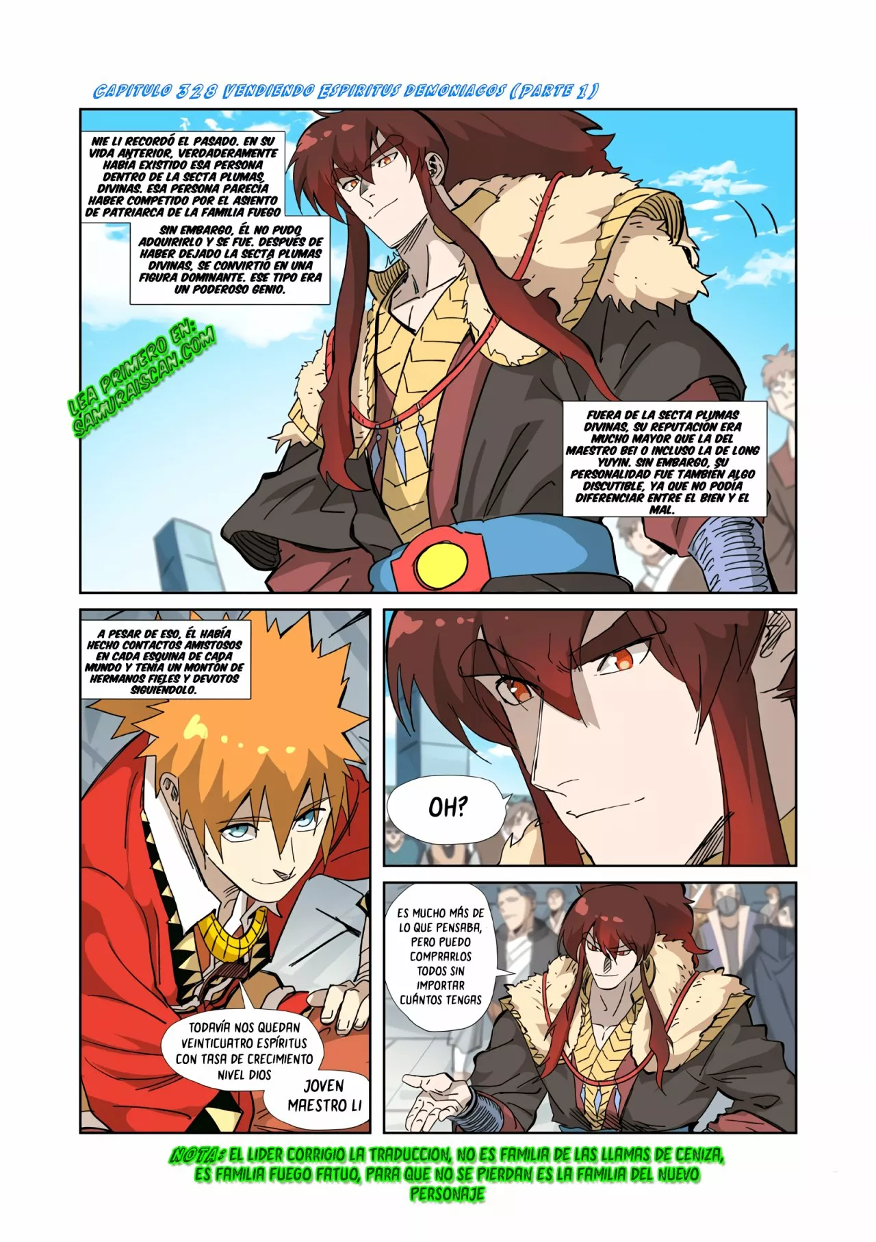 Tales of Demons and Gods Capítulo 328 - Page 3