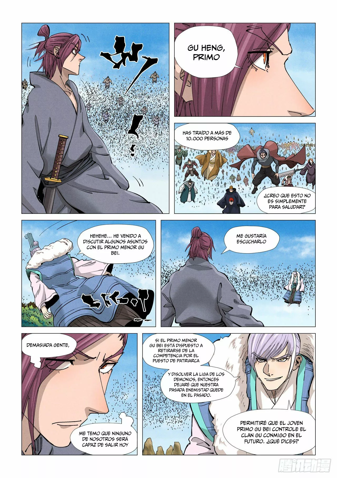 Tales of Demons and Gods Capítulo 362.5 - Page 10