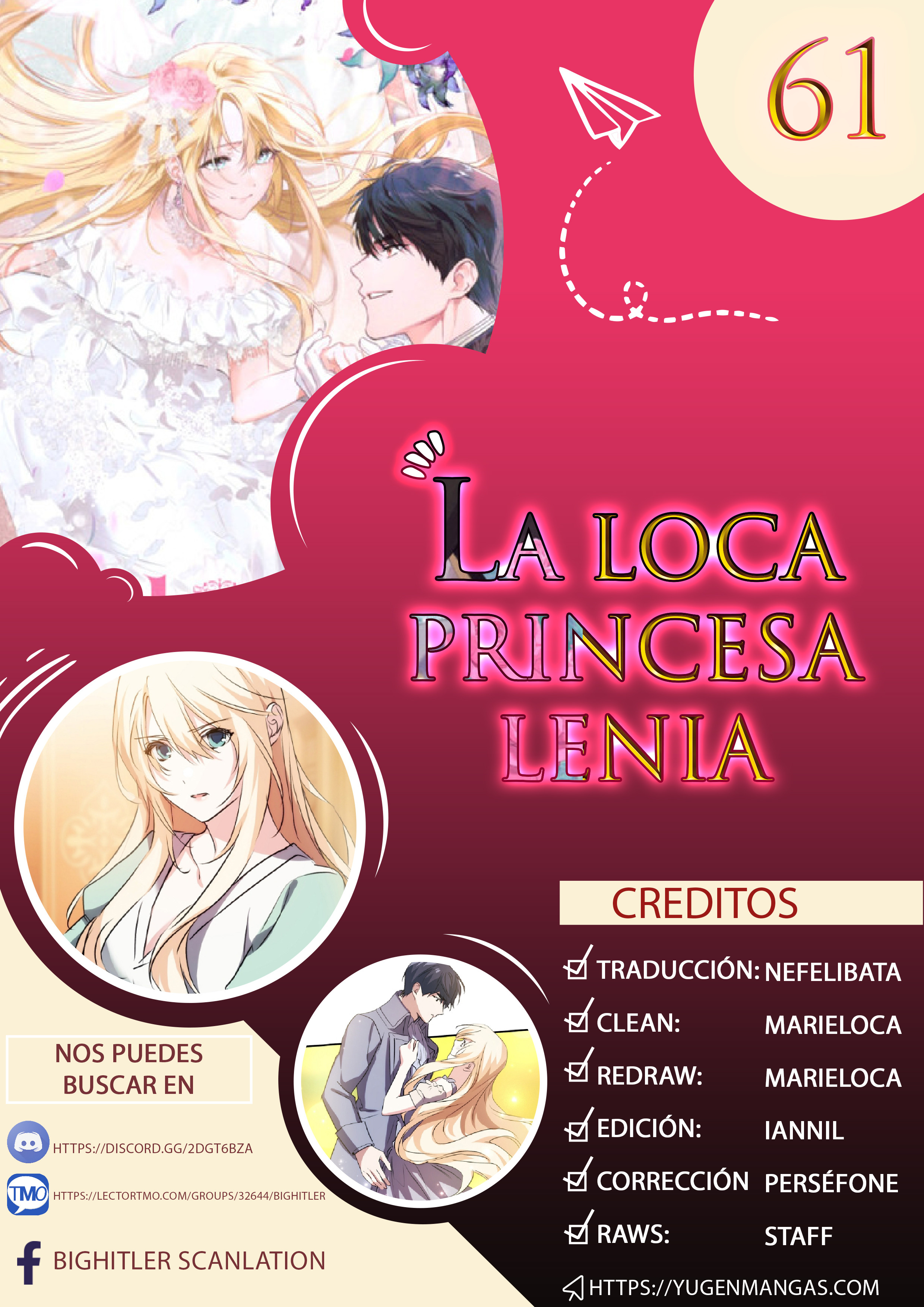 La Loca Princesa Lenia Capítulo 61 - Page 1