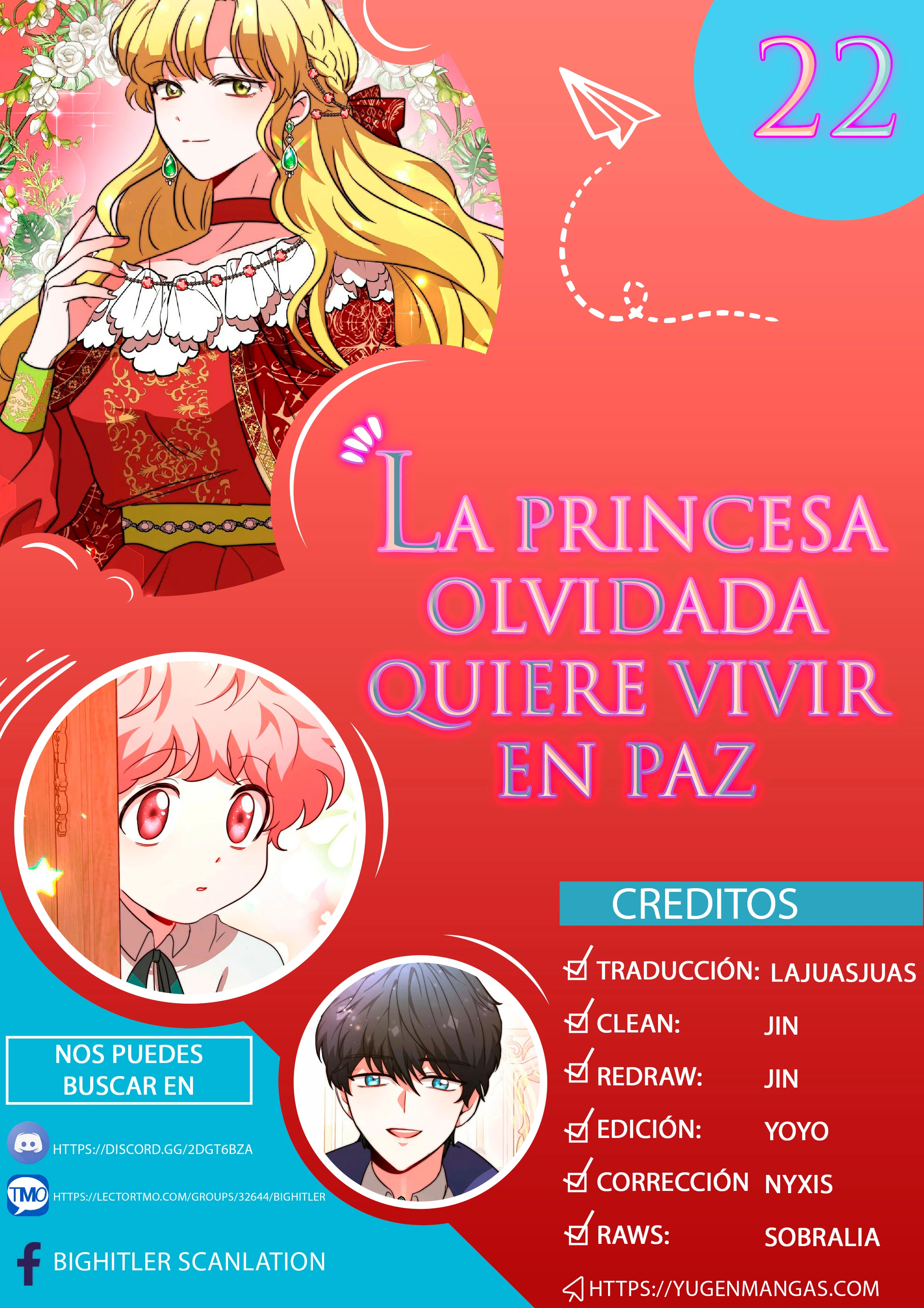 La princesa olvidada quiere vivir en paz Capítulo 22 - Page 1
