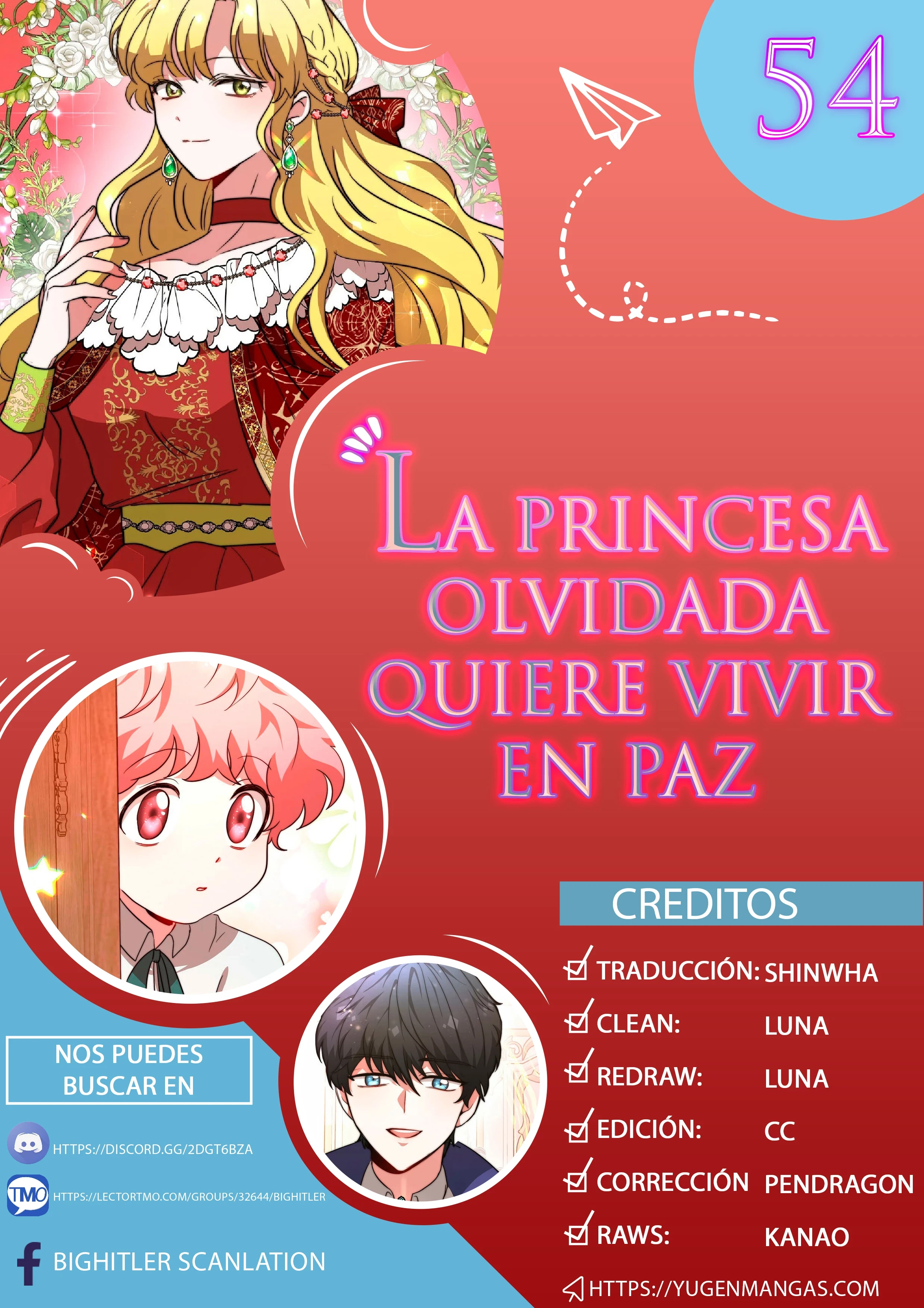 La princesa olvidada quiere vivir en paz Capítulo 54 - Page 1