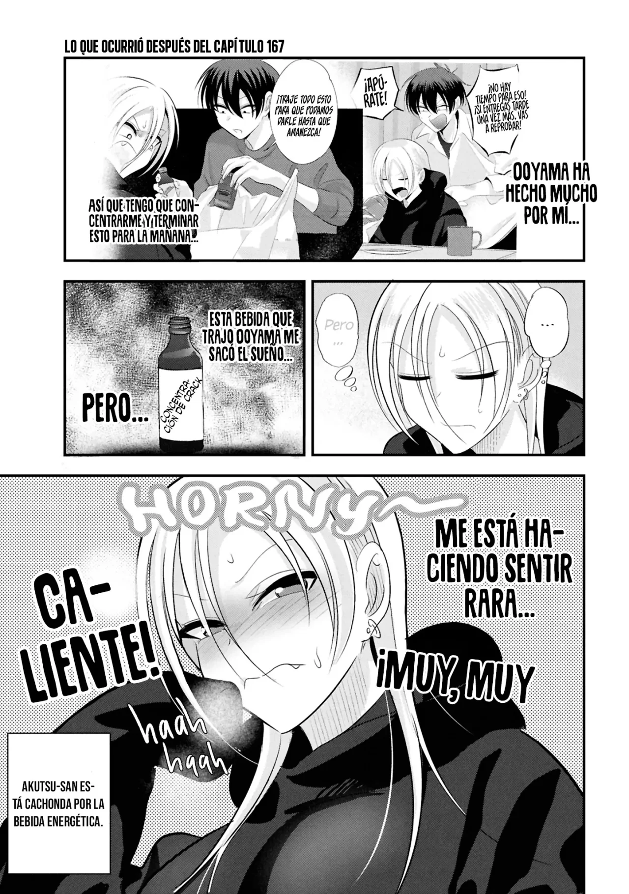 Por favor ve a casa, ¡Akutsu-san! Capítulo 175.1 - Page 3