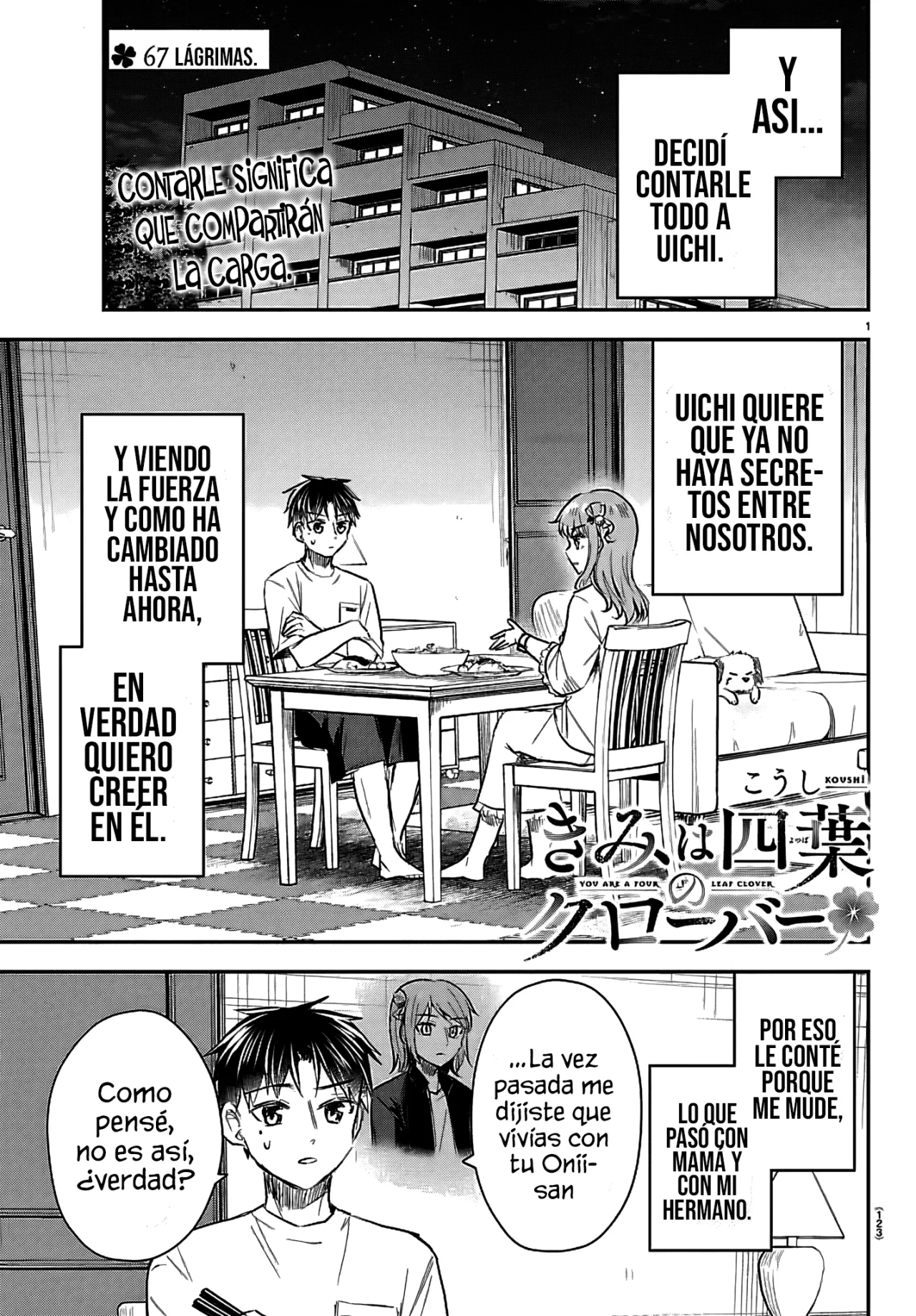 Kimi wa Yotsuba no Clover Capítulo 67 - Page 4