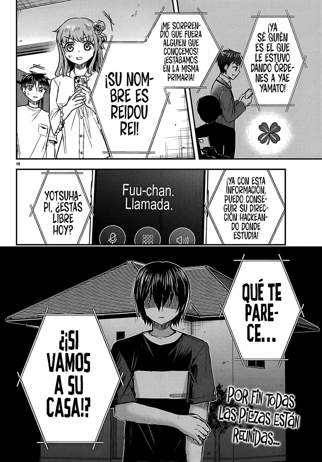 Kimi wa Yotsuba no Clover Capítulo 68 - Page 21