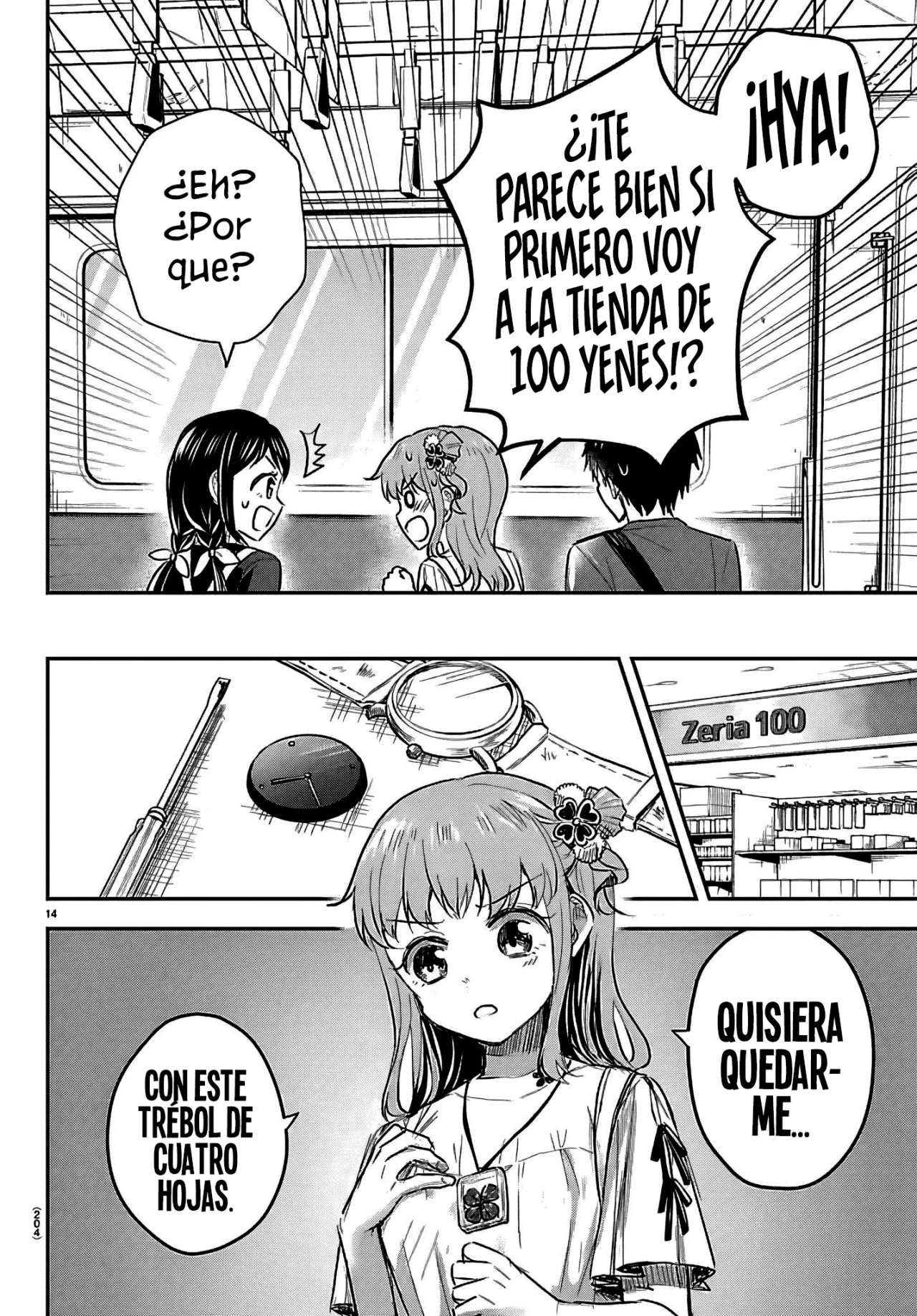 Kimi wa Yotsuba no Clover Capítulo 69 - Page 17