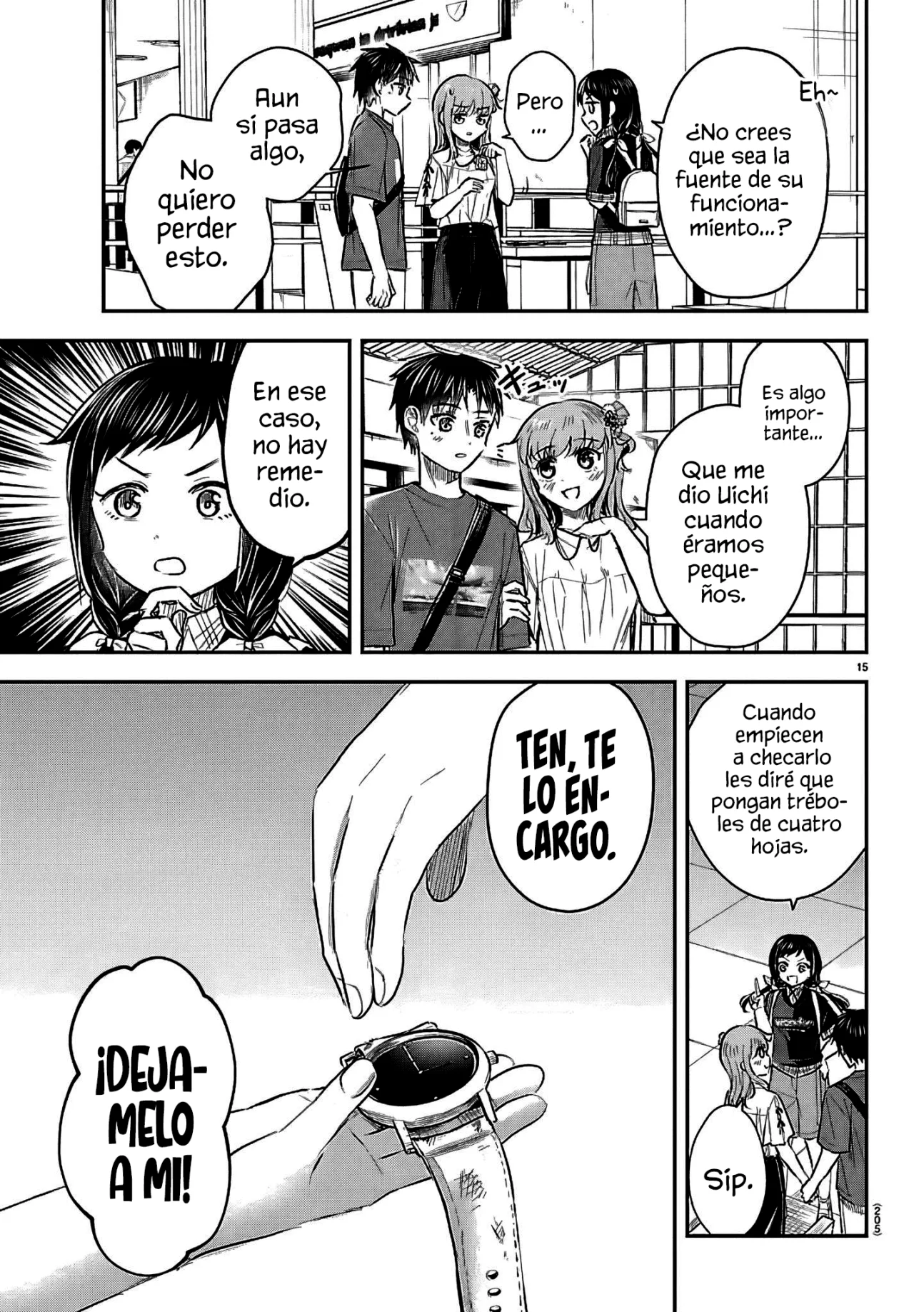 Kimi wa Yotsuba no Clover Capítulo 69 - Page 18