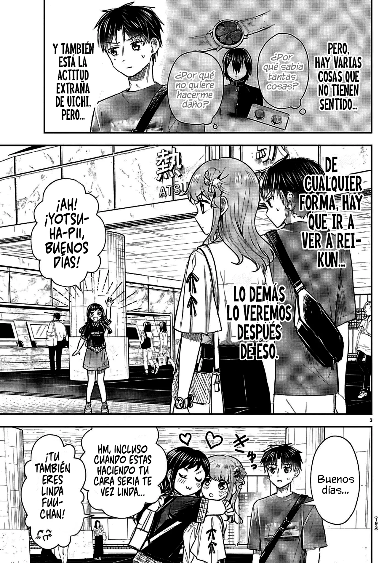 Kimi wa Yotsuba no Clover Capítulo 69 - Page 6