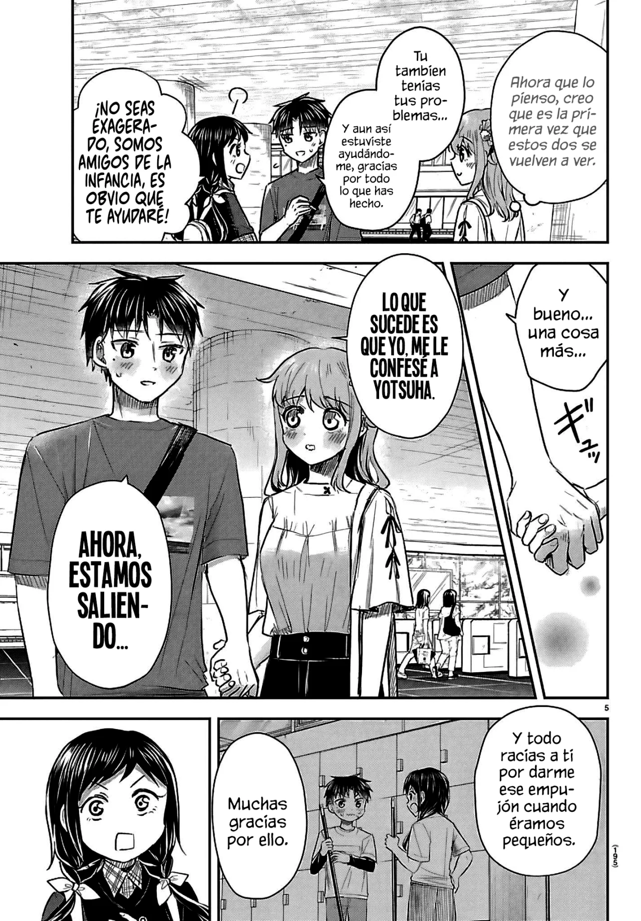 Kimi wa Yotsuba no Clover Capítulo 69 - Page 8