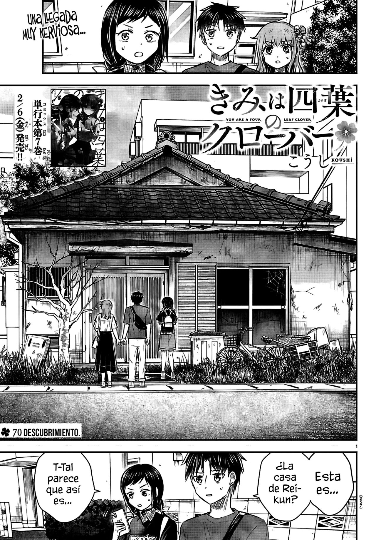 Kimi wa Yotsuba no Clover Capítulo 70 - Page 4