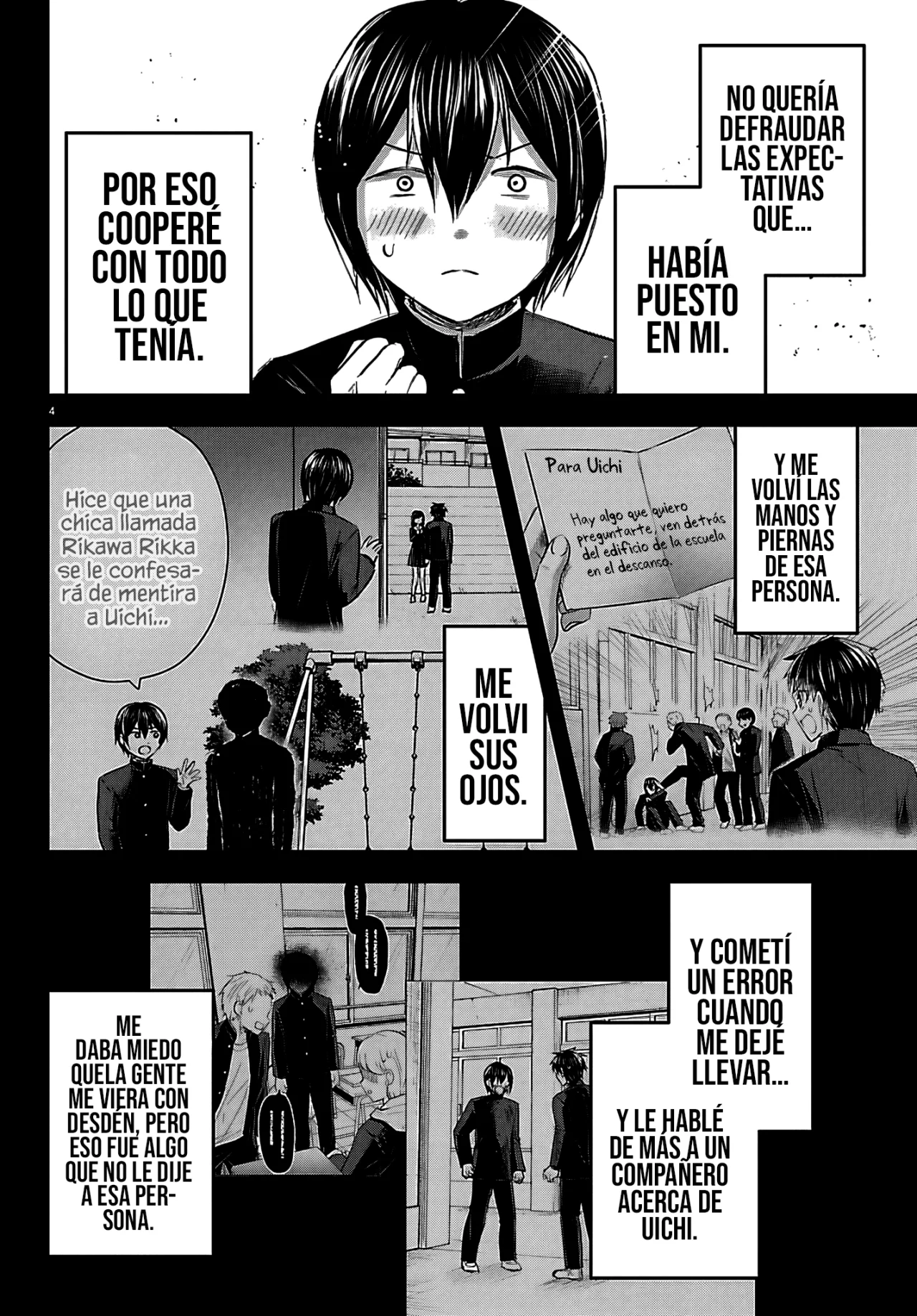 Kimi wa Yotsuba no Clover Capítulo 73 - Page 8