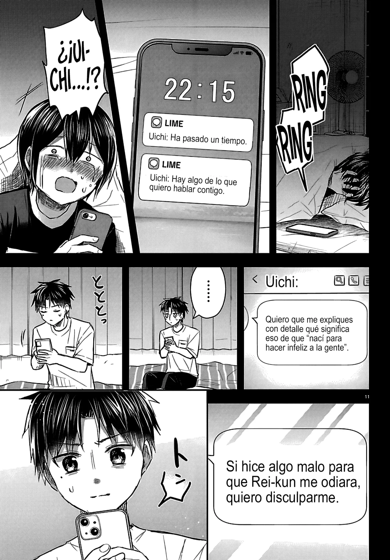 Kimi wa Yotsuba no Clover Capítulo 74 - Page 14