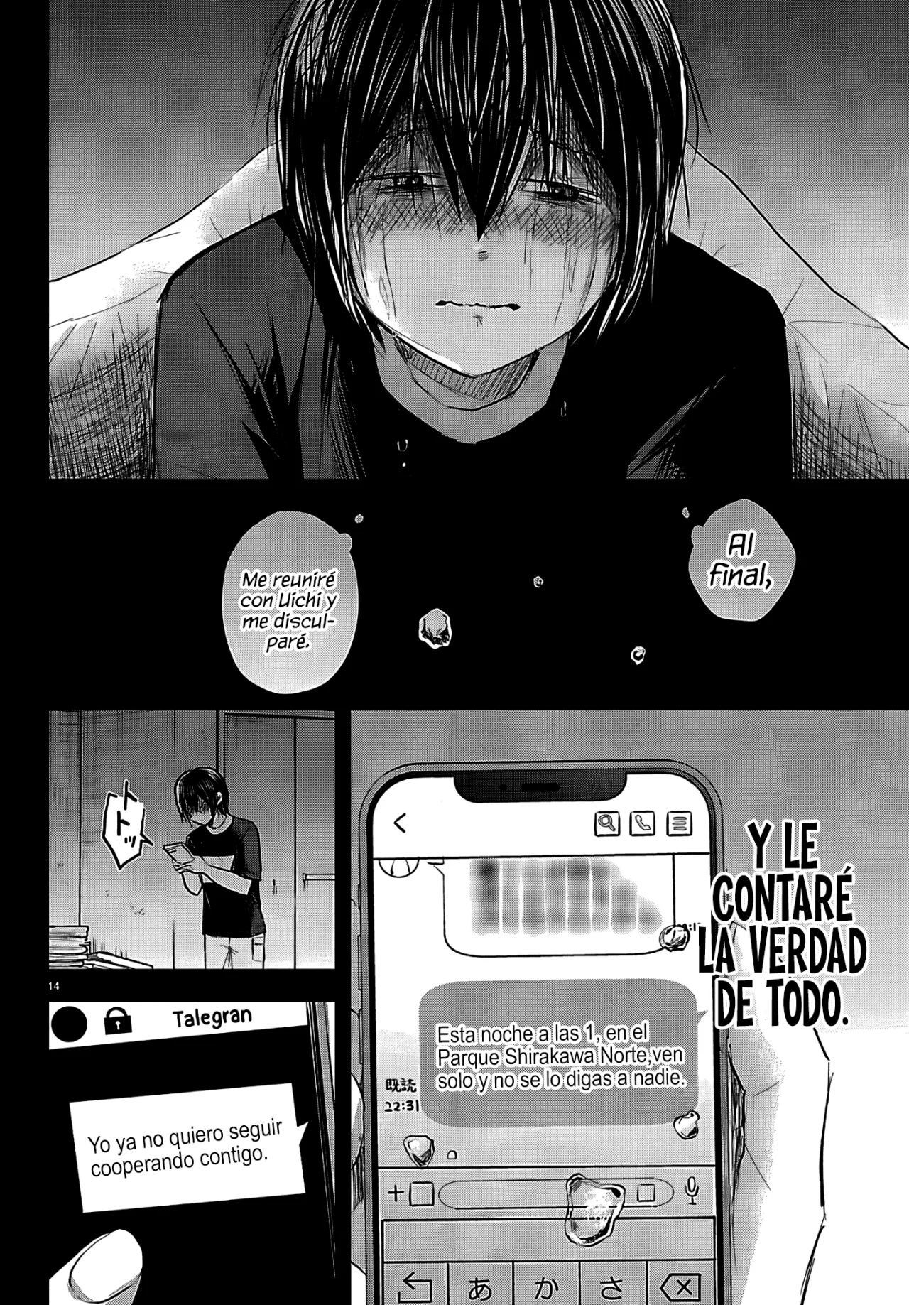 Kimi wa Yotsuba no Clover Capítulo 74 - Page 17