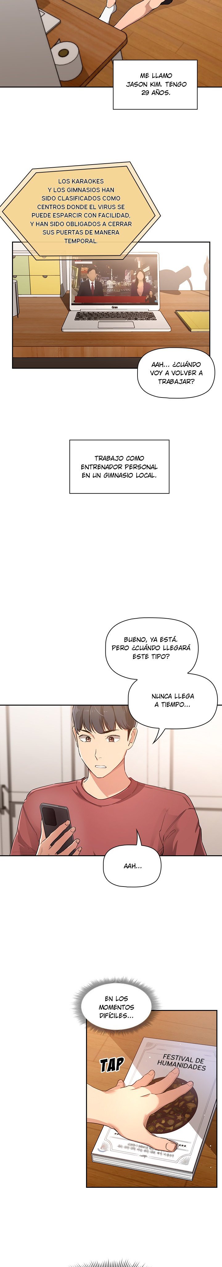 Lecciones Privadas en Cuarentena Capítulo 1 - Page 3