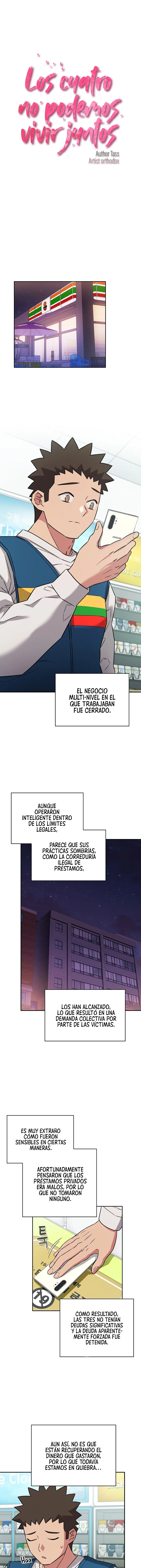 Los cuatro no podemos vivir juntos Capítulo 46 - Page 2