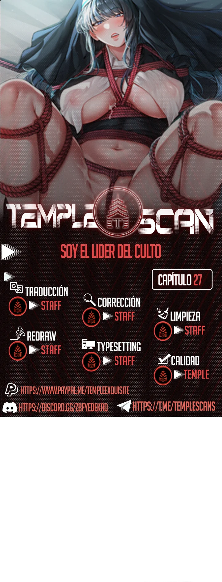 Soy el Lider del Culto Capítulo 27 - Page 1