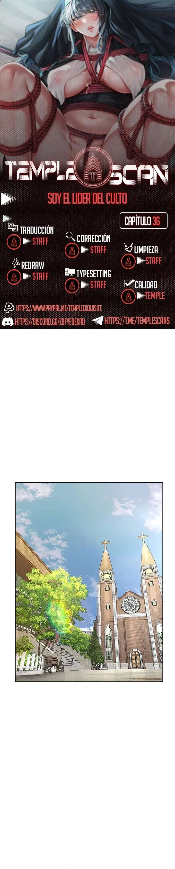 Soy el Lider del Culto Capítulo 36 - Page 1