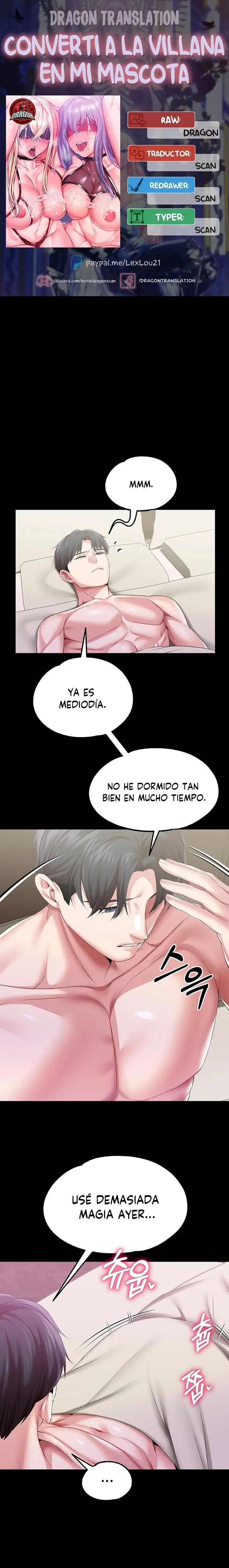 Convertí A La Villana En Mi Mascota Capítulo 49 - Page 1