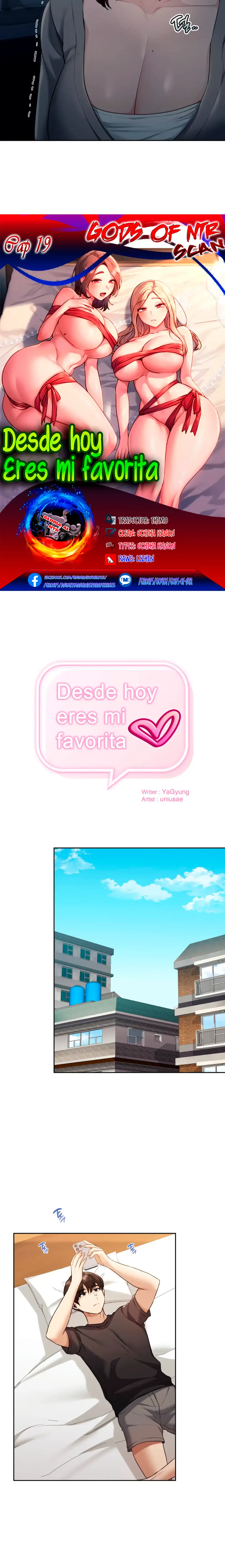 Desde Hoy eres mi Favorita Capítulo 19 - Page 2