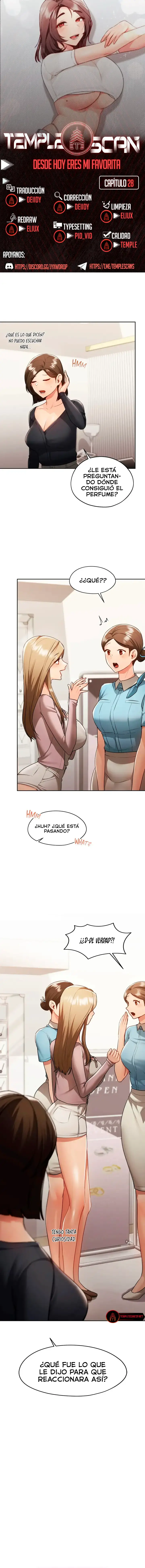 Desde Hoy eres mi Favorita Capítulo 28 - Page 1