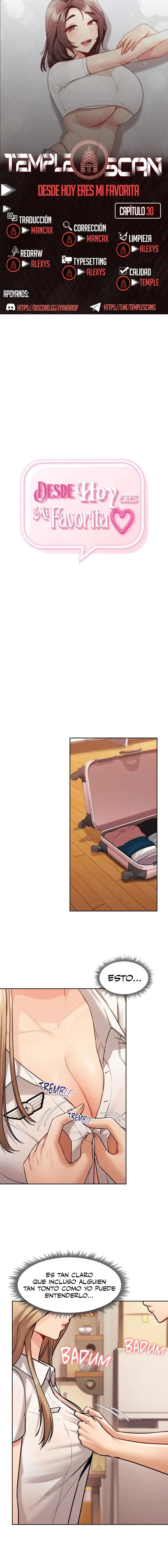 Desde Hoy eres mi Favorita Capítulo 30 - Page 1