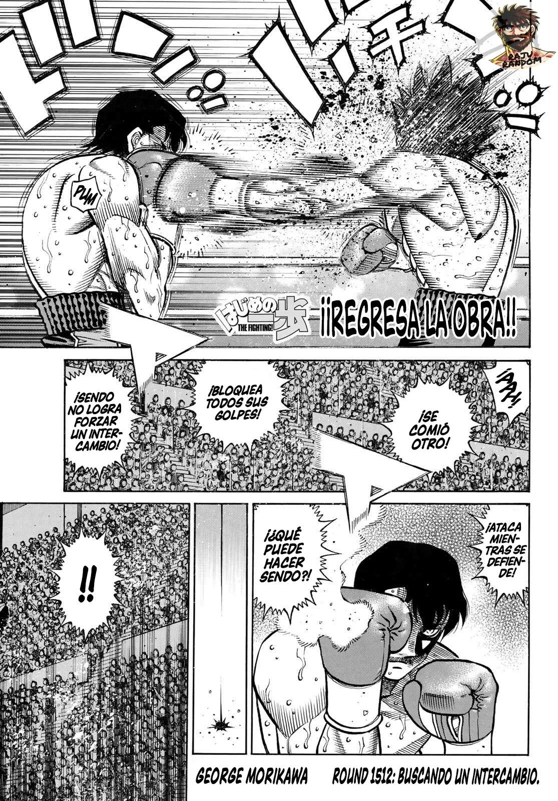 Hajime no Ippo Capítulo 1512 - Page 3