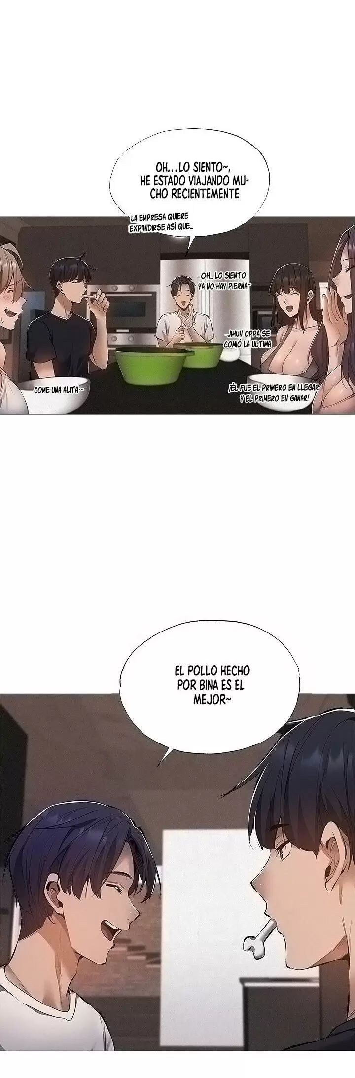 Conviviendo con 4 Mujeres Capítulo 31 - Page 17