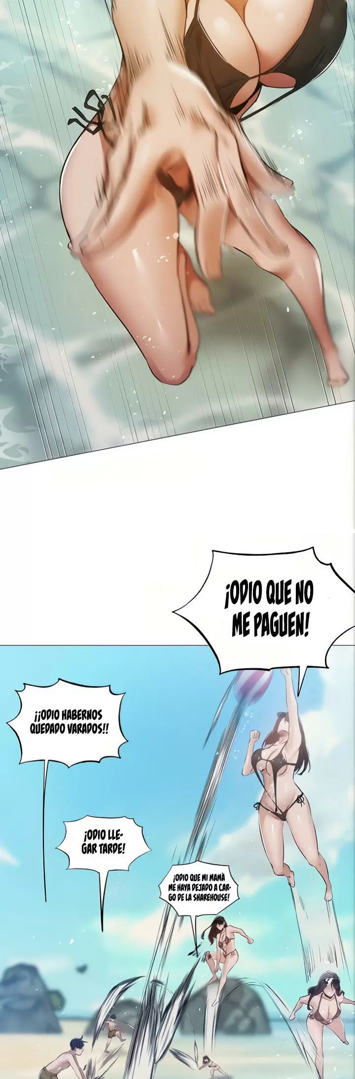 Conviviendo con 4 Mujeres Capítulo 35 - Page 16