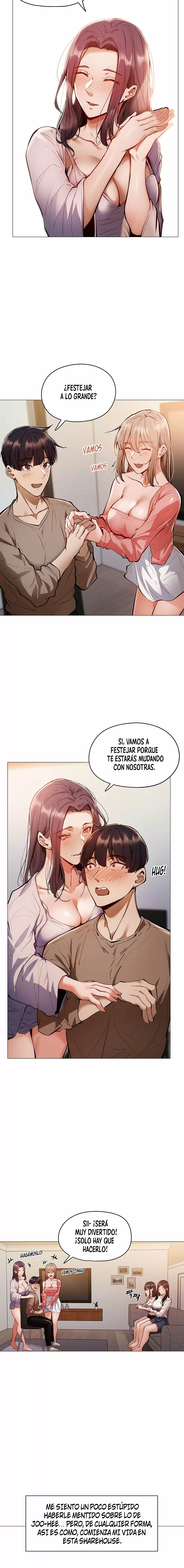 Conviviendo con 4 Mujeres Capítulo 4 - Page 11