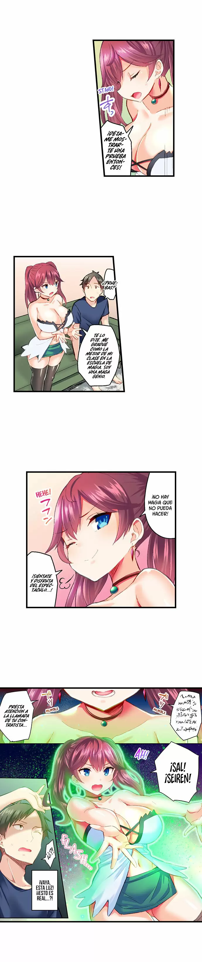 Mi amiga tiene que correrse para usar magia Capítulo 1 - Page 7