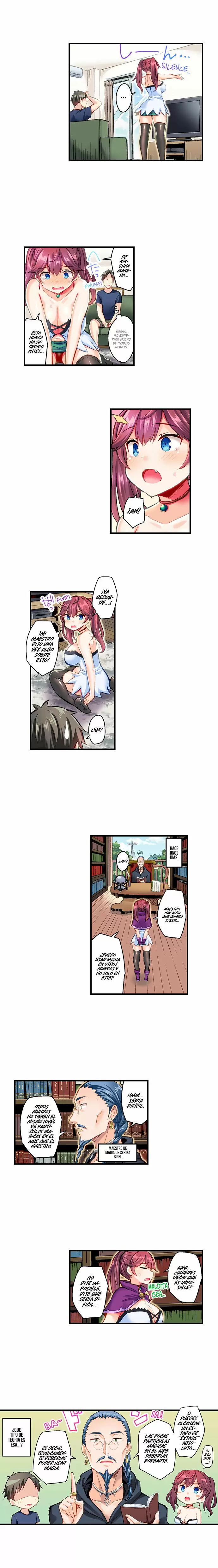 Mi amiga tiene que correrse para usar magia Capítulo 1 - Page 8