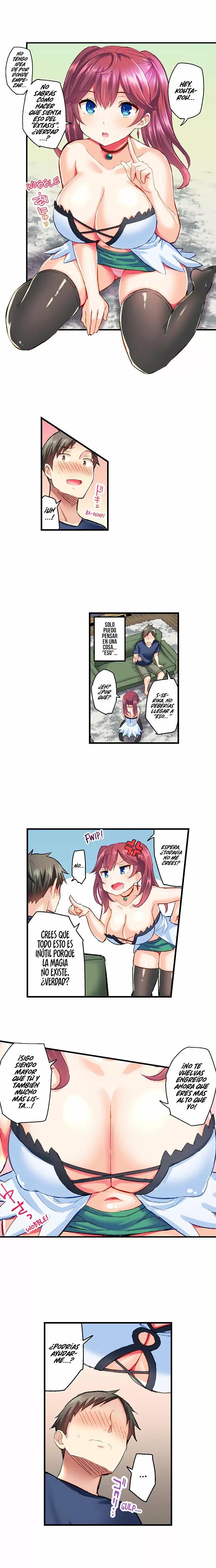 Mi amiga tiene que correrse para usar magia Capítulo 1 - Page 9