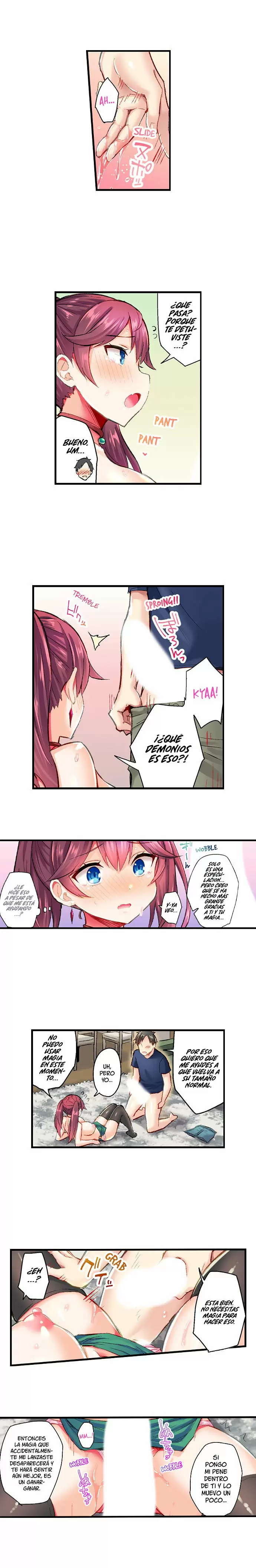 Mi amiga tiene que correrse para usar magia Capítulo 2 - Page 9