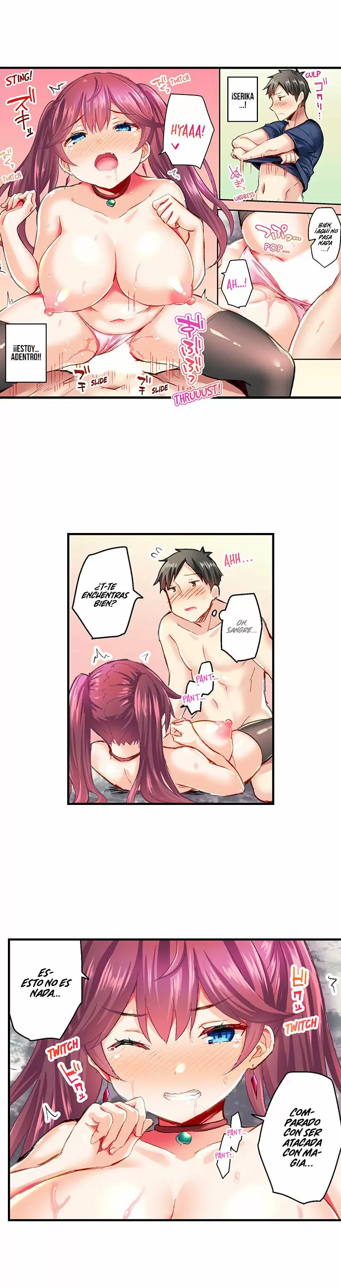 Mi amiga tiene que correrse para usar magia Capítulo 3 - Page 3