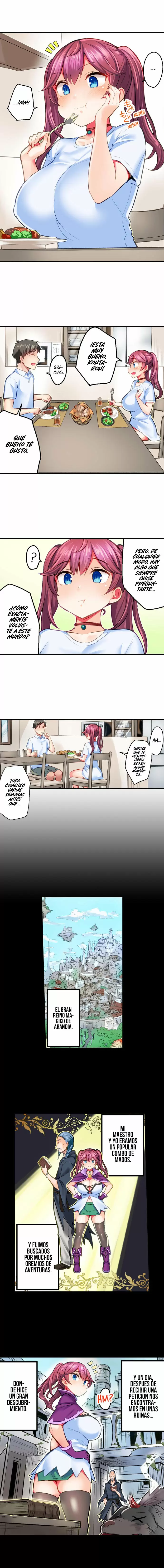 Mi amiga tiene que correrse para usar magia Capítulo 4 - Page 4