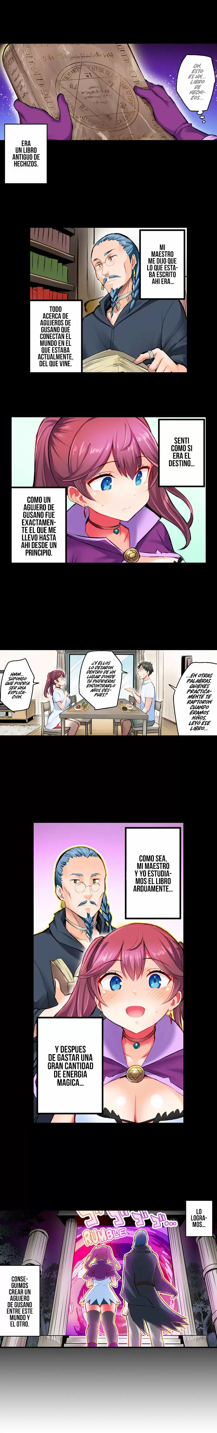 Mi amiga tiene que correrse para usar magia Capítulo 4 - Page 5