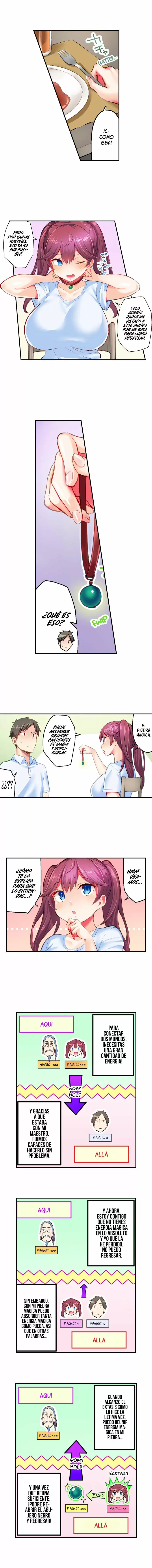 Mi amiga tiene que correrse para usar magia Capítulo 4 - Page 7