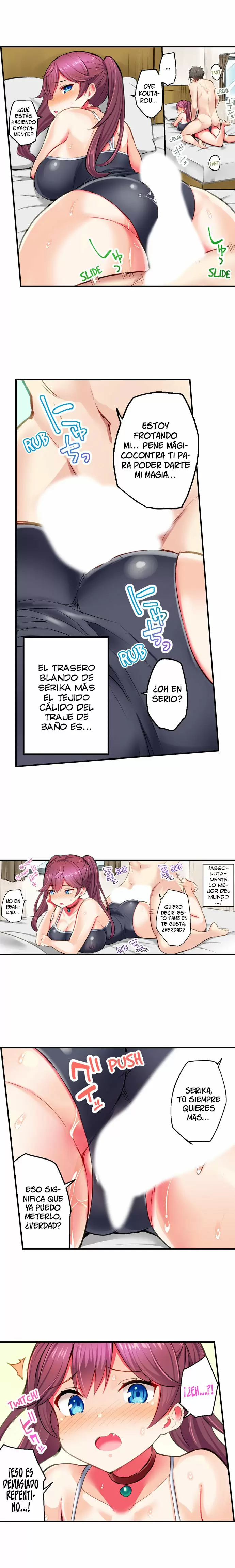 Mi amiga tiene que correrse para usar magia Capítulo 5 - Page 7