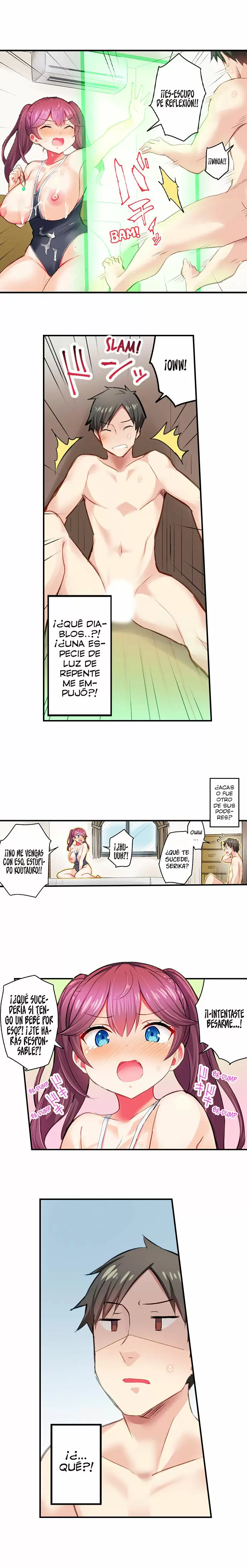 Mi amiga tiene que correrse para usar magia Capítulo 6 - Page 8