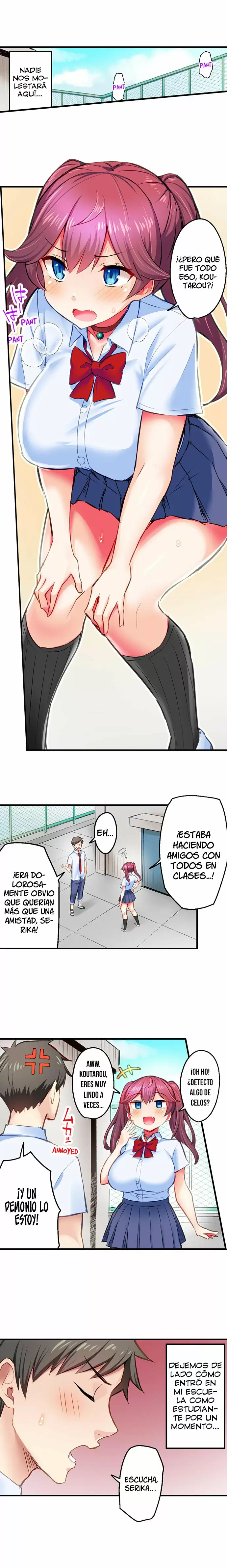 Mi amiga tiene que correrse para usar magia Capítulo 7 - Page 6
