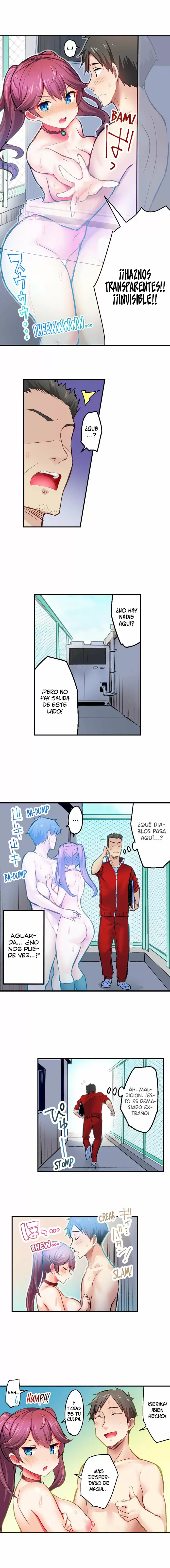 Mi amiga tiene que correrse para usar magia Capítulo 9 - Page 8