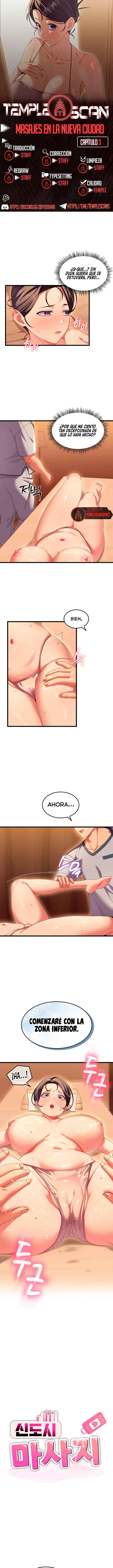 Masajista en la Nueva Ciudad Capítulo 3 - Page 1