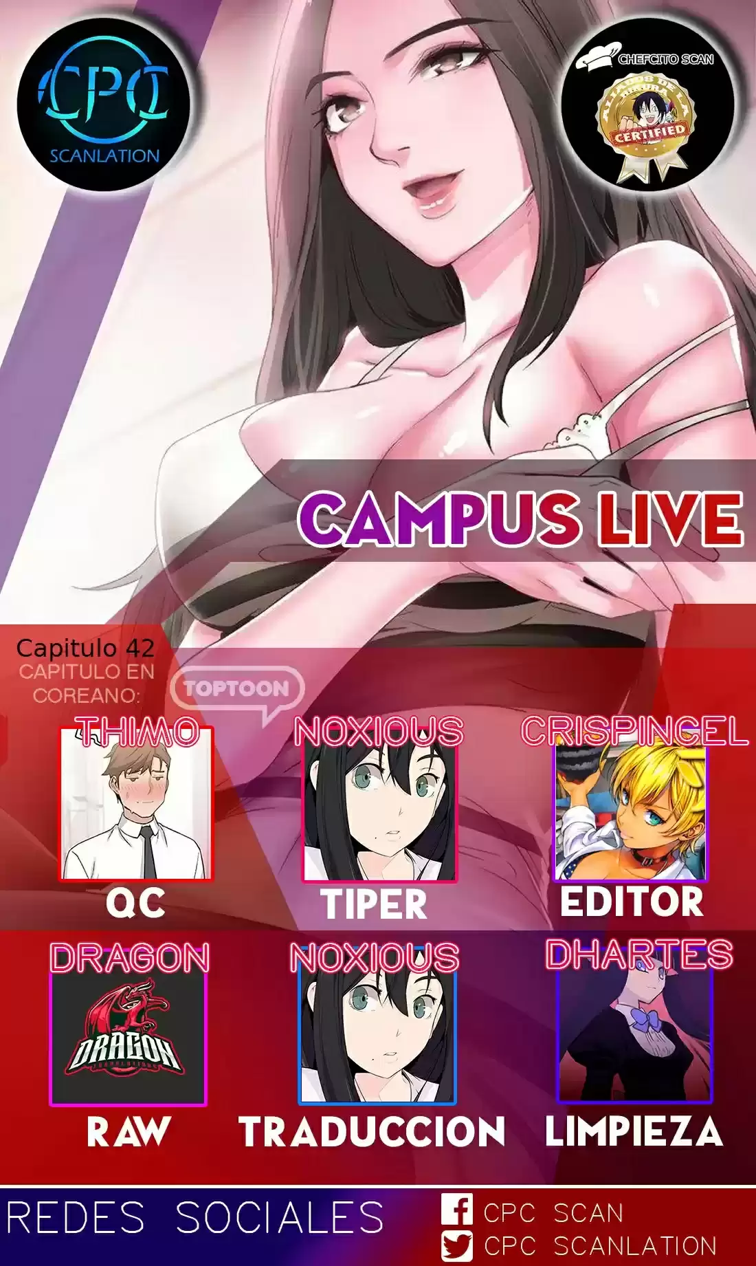 CAMPUS LIVE Capítulo 42 - Page 1