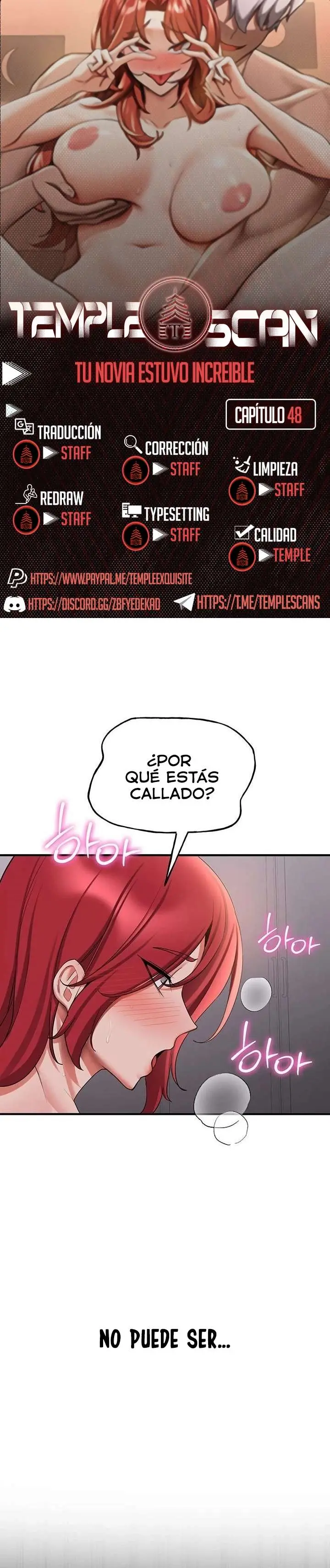 Tu novia esta buena Capítulo 48 - Page 1