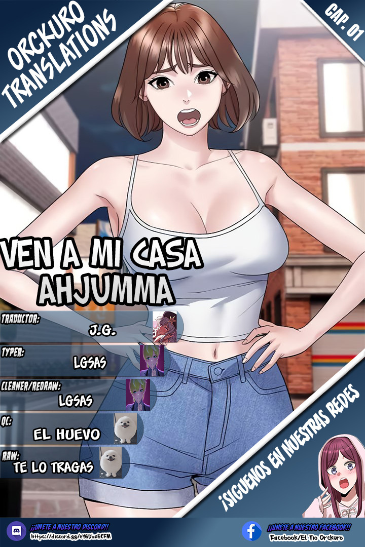 Ven a mi casa Ahjumma Capítulo 1 - Page 2